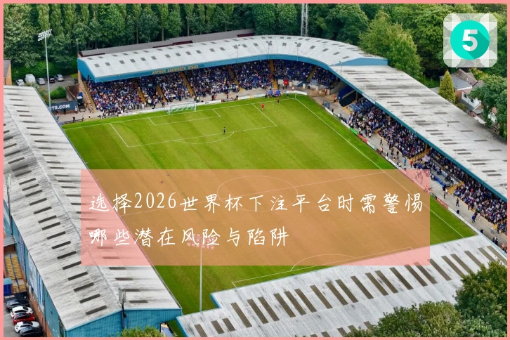 选择2026世界杯下注平台时需警惕哪些潜在风险与陷阱