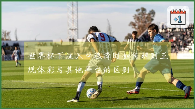 世界杯下注入口选择时如何辨别正规体彩与其他平台的区别