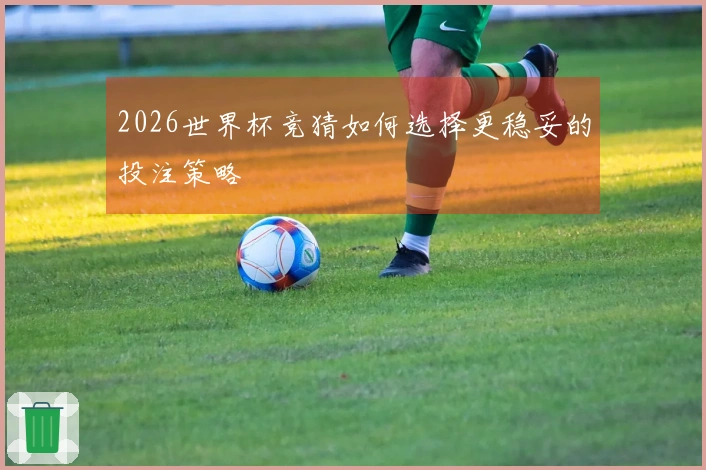 2026世界杯竞猜如何选择更稳妥的投注策略