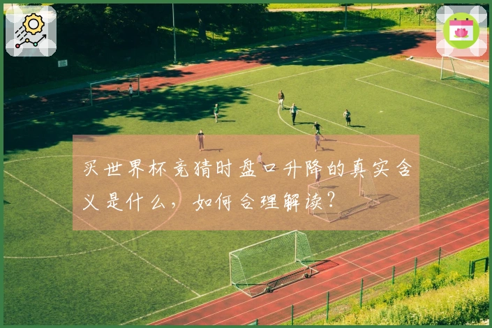 买世界杯竞猜时盘口升降的真实含义是什么，如何合理解读？